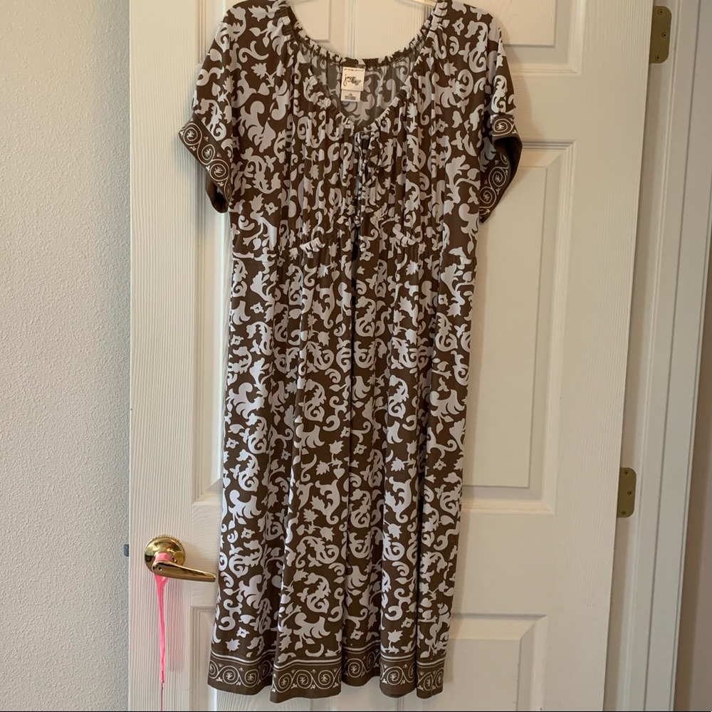 Pretty, comfortable, fun! Just My Size dress 1X